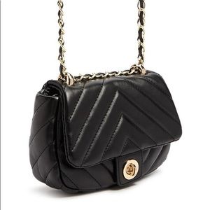 Black Forever 21 Long Chain Purse